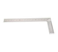 RIZGHWOY Règle à Bord Droit en Alliage D'aluminium, 90 Degrés, 30cm/11,8 Pouces, Haute Précision pour le Travail du Bois et L'artisanat (Standard)
