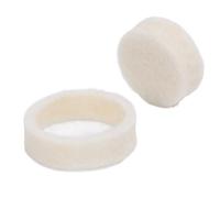 RIZGHWOY Rondelle de Rechange en Feutre de Laine pour Machine à café Série 8, Prévention de la Poussière pour L'entretien du Broyeur, Rondelle en Feutre Doux pour les Utilisateurs de Machines à café