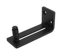 RIZGHWOY Rouleau de Guidage de Sol de Grange Coulissant, Guide Inférieur Silencieux pour Portes de Grange de Ferme, Matériau en Acier au Carbone