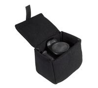 RIZGHWOY Sacoche pour Appareil Photo Numérique, Pochette Antichoc avec Doublure en Velours pour Photographier, Sac à Dos de Voyage, Ordinateur Portable (Black)