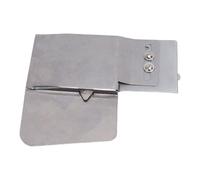 RIZGHWOY Setter de Couture de Manchette, Accessoire de Couture de Manchette en Métal pour Machine Plate Industrielle avec Guide de Tissu en Acier