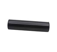 RIZGHWOY Shaker à Sable Cylindrique en Métal pour Percussion, Acier Inoxydable de Haute qualité, Surface Lisse, Idéal pour un Usage Amateur et Professionnel, 1 unité en Deux Couleurs (BLACK)
