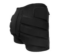 RIZGHWOY Short rembourré 3D, Culotte protectrice en Mousse pour Glisse, Protection fessière et Coccyx avec Tissu aéré, Fermeture éclair Pratique pour Patinage