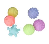 RIZGHWOY Soft Structured Ball Set Funny Neufs Expulsion Toys Sensory Toys for-Interction of The Child, Moderate Duthulness, pour Un Mauvais état de Matériau, Matériau Plastique (Couleur Chaude)