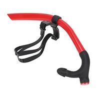 RIZGHWOY Sploire Respirant la Respiration de Respiration de Respiration Nage Amovible pour L'entraînement de Plongée, Deux Couleurs à Choisir, Rose + Rouge, PVC + Silicone, 1 X Plongée en Apnée + 1