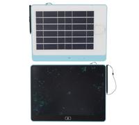 RIZGHWOY Tablette D'écriture LCD Solaire, 15 W, 5 V, 3 A, Grand écran, Portable, Bloc de Dessin éducatif pour, Protection des Yeux et Créative, Design Léger, Alimentée par