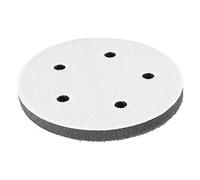 RIZGHWOY Tampon éponge Souple de 125 Mm pour Patins de Ponçage, Réduction des Vibrations, Installation Facile, pour les Amateurs de Bricolage (5 pouces 5 trous)