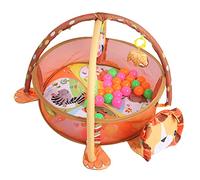 RIZGHWOY Tapis de Jeu de Gymnastique pour Enfants avec Balles comme Remorque, Ensemble de Jouets pour Améliorer le Développement de L'audition et le Mouvement du Cou, adapté aux Filles et aux (#11)