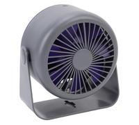 RIZGHWOY Ventilateur de Bureau Ventilateur de Bureau avec Affichage LED 18db Ultra Quiet Rechargeable Battery 1800mAh pour la Chambre de Bureau de Bureau