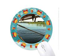 rizière tapis de souris souris ronds cadeaux de noël