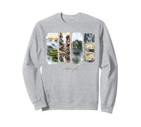 Rizières et Hanoi Streetlife - Vacances Vietnam Sweatshirt