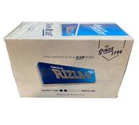 Rizla bleu régulier 70 mm rolling papers (24 pièces)