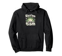 Rizz Em' with The Tism Awesome Autism Aware Charming Teas Sweat à Capuche