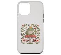 Rizz 'EM with TISM Grenouille Prince Maman Papa Soutien autistique Coque pour iPhone 12 Mini