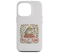 Rizz 'EM with TISM Grenouille Prince Maman Papa Soutien autistique Coque pour iPhone 13 Pro