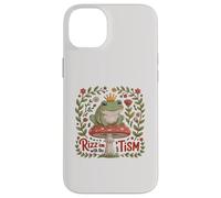 Rizz 'EM with TISM Grenouille Prince Maman Papa Soutien autistique Coque pour iPhone 14 Plus