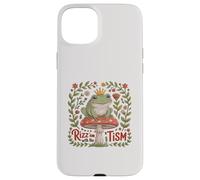Rizz 'EM with TISM Grenouille Prince Maman Papa Soutien autistique Coque pour iPhone 15 Plus