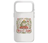 Rizz 'EM with TISM Grenouille Prince Maman Papa Soutien autistique Coque pour iPhone 17 Pro Max
