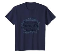Rizzler Professional Smooth Talker Cadeau Amusant T-Shirt, Enfant, Bleu Marine, 2 Ans