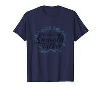 Rizzler Professional Smooth Talker Cadeau Amusant T-Shirt, Homme, Bleu Marine, 3XL