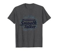 Rizzler Professional Smooth Talker Cadeau Amusant T-Shirt, Homme, Chiné Foncé, 4XL