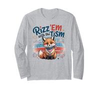 Rizzler RIZZ'EM avec TISM Patriotism Fox Mom Pride Support Manche Longue