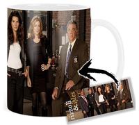 Rizzoli & Isles Angie Harmon Sasha Alexander Bruce Mcgill Jordan Bridges Lee Thompson Young Tasse Ceramique Mug