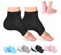 Rizzsoles Height Max Socks Insoles | Invisible Silicone Shoe Lift Heel Pads | Rizzsoles Height Max Socks,Breathable Insole and Heel Protector,Half Height Increase Insoles (3.5cm, Black)