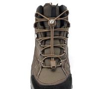 RJ-Sport Lacets de chaussures extra longs sans nœud - Lacets élastiques ronds sans nœud pour chaussures de randonnée, bottes de travail et baskets de course, Coyote, Taille unique
