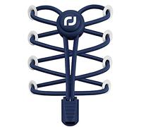 RJ-Sport Lacets élastiques avec fermeture rapide - Système de laçage rapide pour un confort unique et un maintien solide (bleu marine)