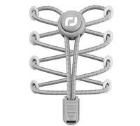 RJ-Sport Lacets élastiques avec fermeture rapide - Système de laçage rapide pour un confort unique et un maintien fort (numéro 008 - gris réfléchissant).