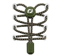 RJ-Sport Lacets élastiques avec fermeture rapide - Système de laçage rapide pour un confort unique, un ajustement parfait et un maintien solide (camouflage)