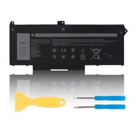 RJ40G Batterie Compatible avec Dell Latitude 14 5420, Latitude 15 5520, Precision 15 3560 Series P137G P137G001 P104F P104F001 P104F002 075X16 01K2CF WY9DX 0WK3F1 0M3KCN 005R42, 63Wh
