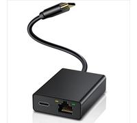 RJ45 100Mbps Carte réseau externe Type C Port 4K Fire TV Stick LED Affichage Plug Play Adaptateur Ethernet pour Smart TV