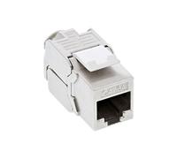 RJ45 Bu/LSA insert, SNAP-In, Cat.6a