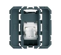 RJ45 cat.6 FTP 2M incline 45° - APPAREILLAGE MURAL GALLERY HAGER WXF231