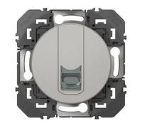 Legrand 600476 Prise blindée RJ45 catégorie6 FTP dooxie finition alu
