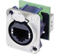 RJ45 connecteur de données série etherCon® D Neutrik NE8FDP RJ45 femelle, droit