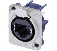 RJ45 connecteur de données série etherCon® D Neutrik NE8FDV RJ45 femelle, droit NE8FDV Pôle: 8P8C nickel 1 pc(s)