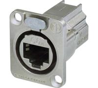 RJ45 connecteur de données série etherCon® D Neutrik NE8FDX-P6 RJ45 femelle, droit Pôle: 8P8C nickel 1 pc(s)