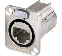 RJ45 connecteur de données série etherCon® D Neutrik NE8FDX-Y6 RJ45 femelle, droit Pôle: 8P8C nickel 1 pc(s)