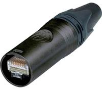 RJ45 connectique etherCON CAT6 A Neutrik NE8MX6-B RJ45 mâle, droit Pôle: 8P8C noir 1 pc(s)