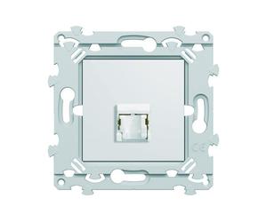 RJ45 essensya CAT.5e FTP simple Pure - HAGER WE222