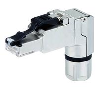 RJ45 mâle coudé, assemblage sur site Telegärtner 100023065 100023065 RJ45 mâle,