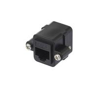 Renkforce RJ45 réseau informatique Adaptateur CAT 6 [1x RJ45 femelle - 1x RJ45 femelle] noir