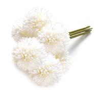 Rjayaa Lot de 6 fleurs artificielles - Fleurs artificielles - Fleurs artificielles - Décoration pour mariage, RJYU-061