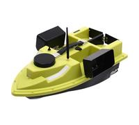 RjcdOPL Bateau d'appâts avec GPS, Bateau Amorceur Télécommandé 500M, Double Moteur, 4 Compartiments 2kg, Croisière Automatique, Batterie 5200mAh 1-2H, Éclairage de Navigation 7 Couleurs