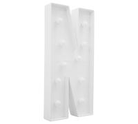 RjcdOPL Lettre Lumineuse LED en Hauteur 91,5 cm, Décoration d'Anniversaire de A à Z, Lumière Chaude 2000-3000K, Géant Alphabet Lumineux pour Anniversaire, Mariage, Fête (N)