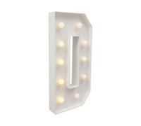 RjcdOPL Lettre Lumineuse LED en Hauteur 91,5 cm, Décoration d'Anniversaire de A à Z, Lumière Chaude 2000-3000K, Géant Alphabet Lumineux pour Anniversaire, Mariage, Fête (D)