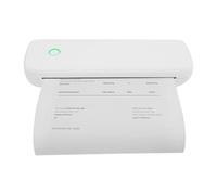 RjcdOPL Mini Imprimante Thermique Portable, Imprimante sans Encre Bluetooth, Compatible avec Android et iOS, Idéale pour Documents, Notes, Étiquettes (Blanc)